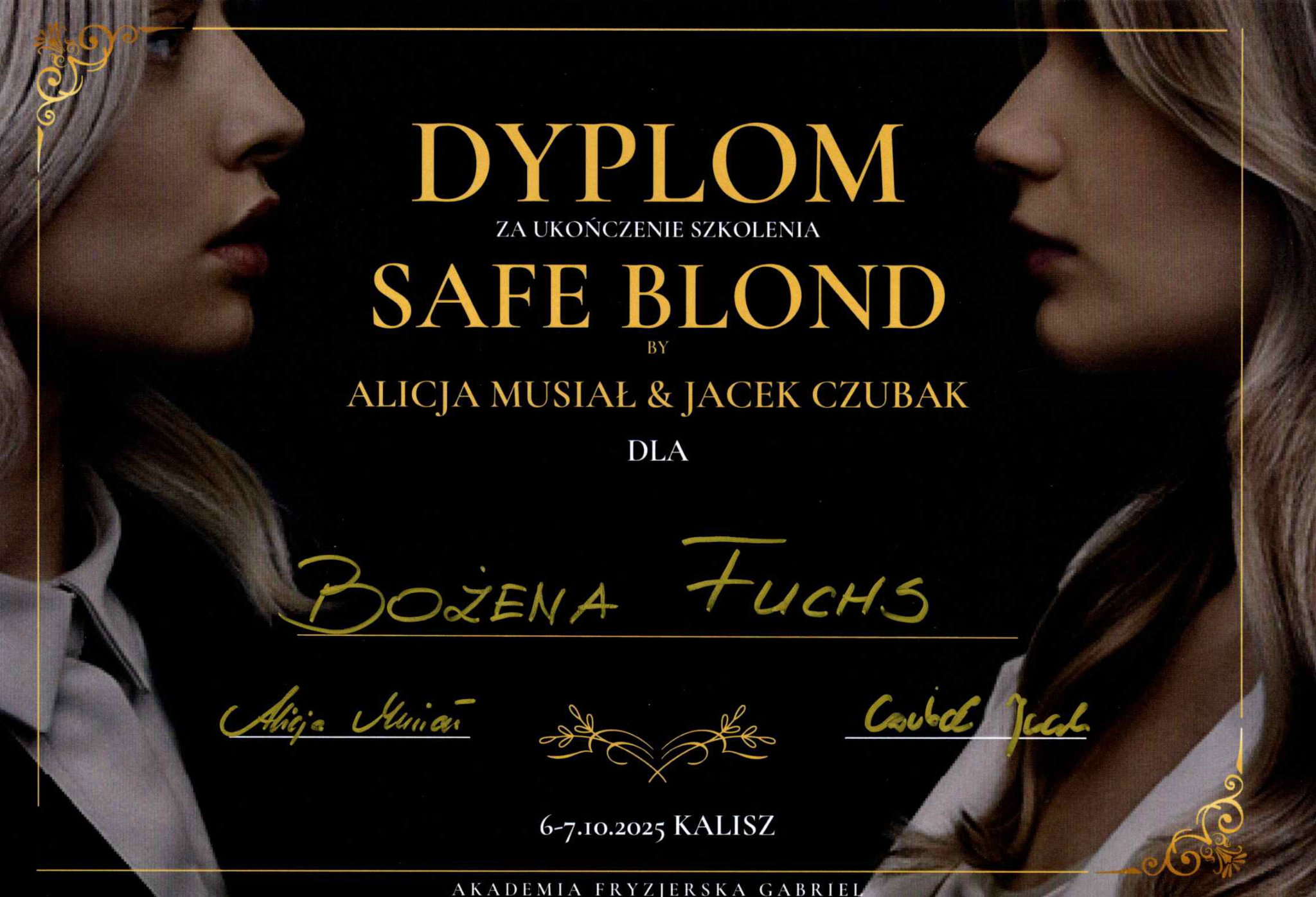Safe Blond Diplom